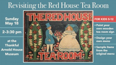 Revisiting the Red House Tea Room–for Kids
